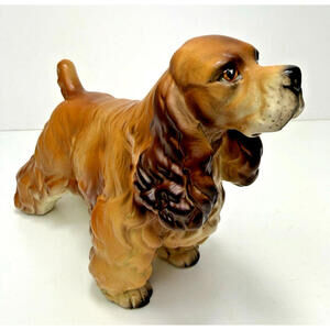 Vtg Cocker Spaniel Figurine 1958 M3623 Original Japan Giftcraft Napco REPAIRED